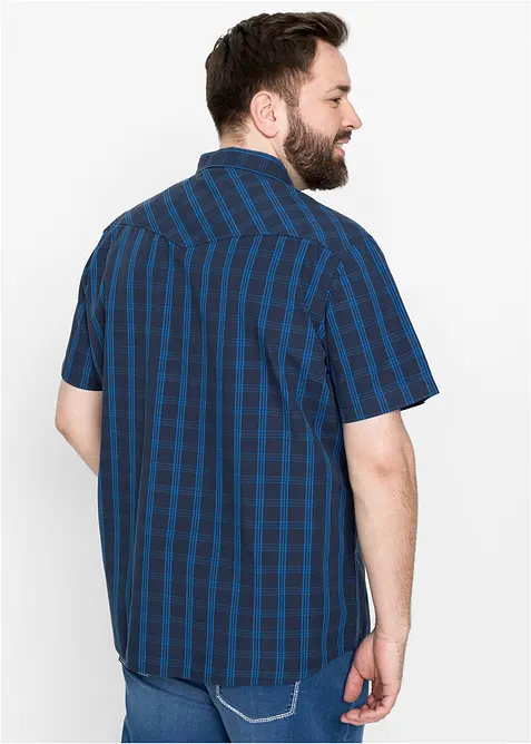 Kort&auml;rmad skjorta i bomull, bonprix