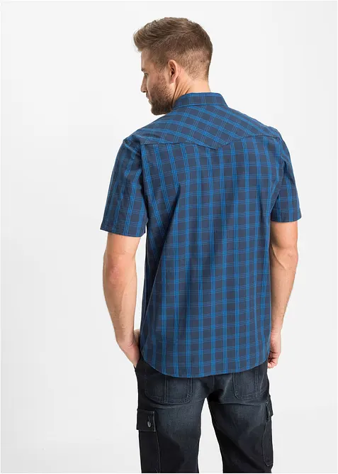 Kort&auml;rmad skjorta i bomull, bonprix