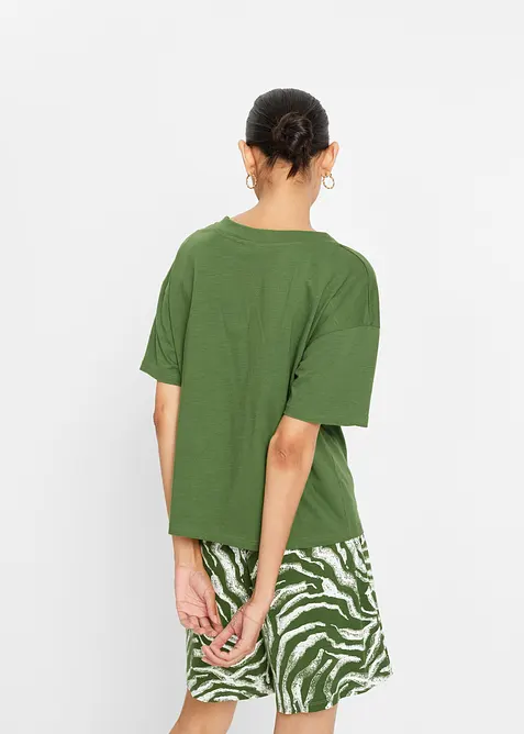 Oversizetopp av ren ekologisk bomull, bonprix