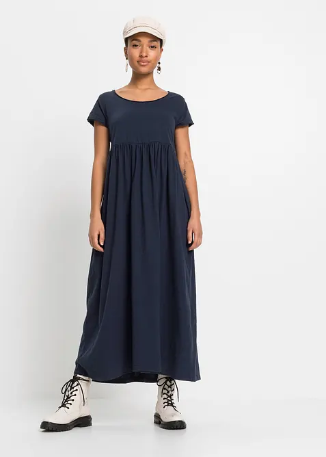 Jerseykl&auml;nning i ekologisk bomull, bonprix