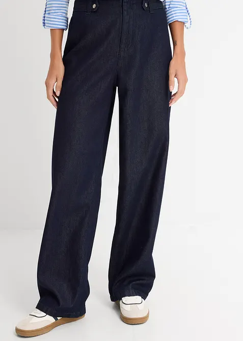 Loose Straight Jeans High Waist, bonprix