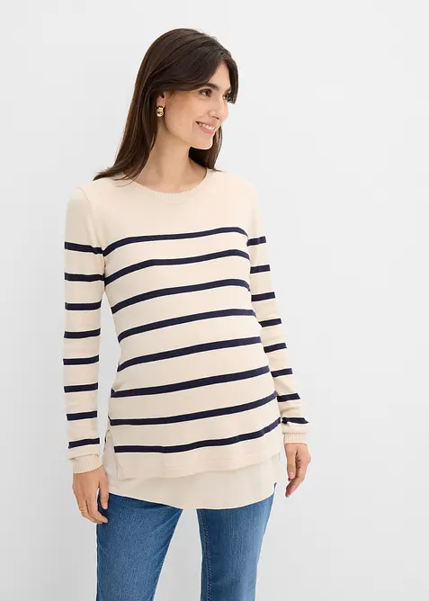 Tunn mamma-/amningstr&ouml;ja, bonprix