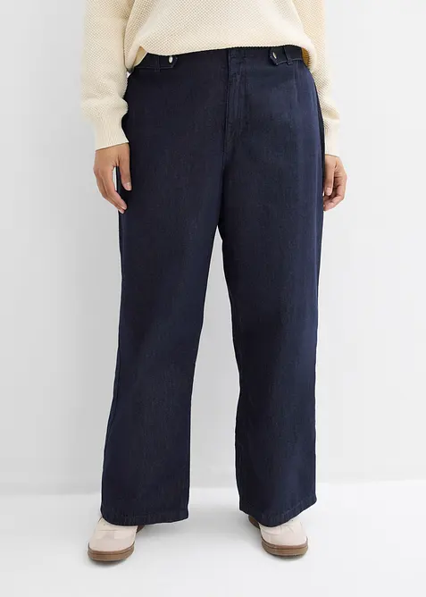 Loose Straight Jeans High Waist, bonprix