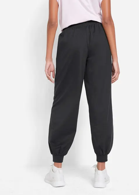 Joggingbyxa med elastisk midja, bonprix