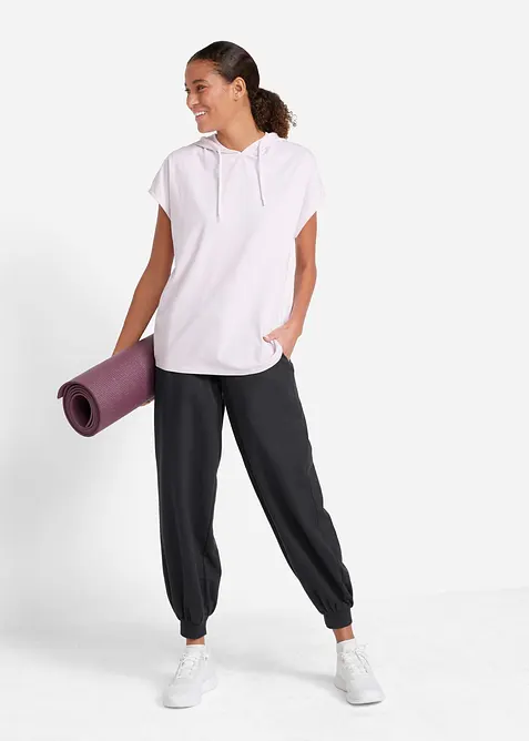 Joggingbyxa med elastisk midja, bonprix
