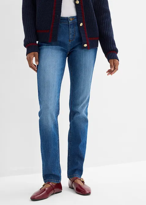 Skinny Jeans Mid Waist, Stretch, bonprix