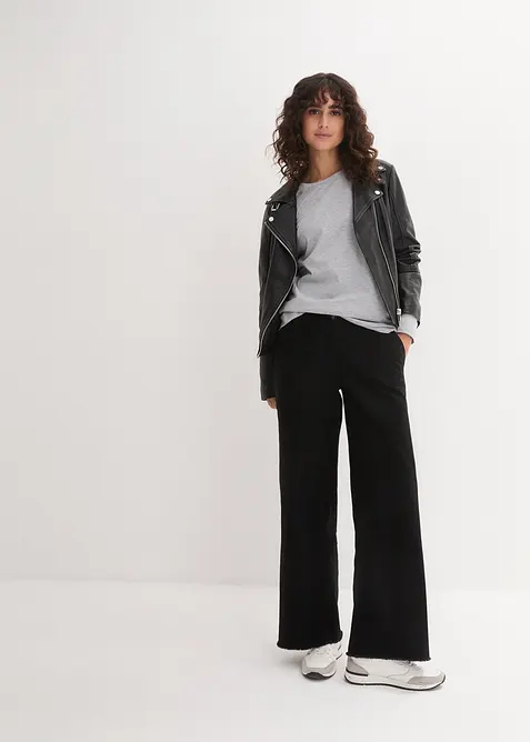 L&aring;ng topp med rund halsringning (5-pack), bonprix