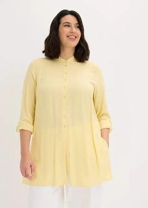 L&aring;ng viskosblus, bonprix