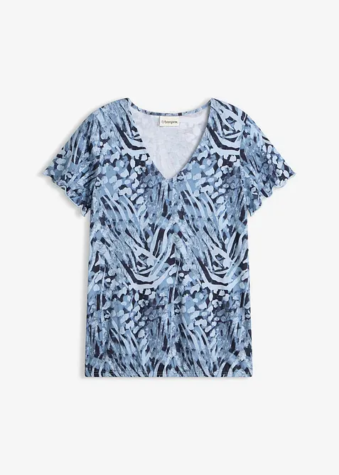 Topp med res&aring;rlinning, bonprix