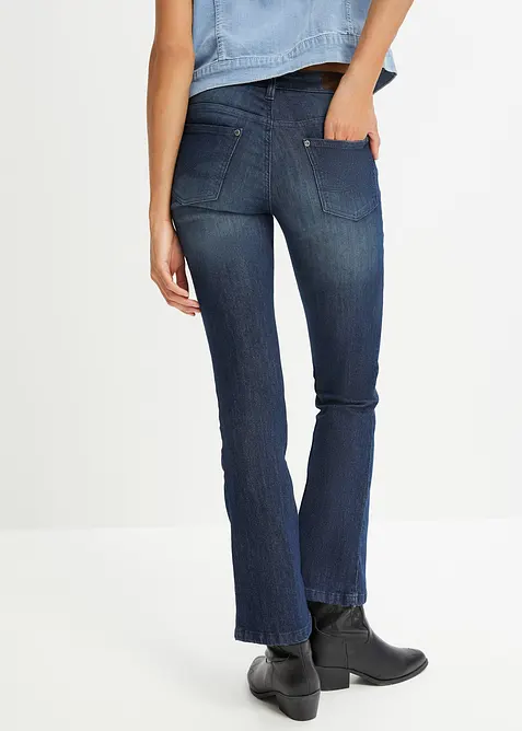 Stretch Bootcut Jeans Mid Waist, bonprix