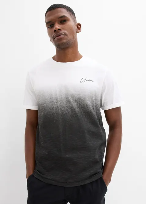 T-shirt i bomull, smal passform, bonprix