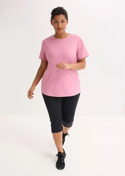 Sporttopp i oversizemodell med strukturlook, bonprix