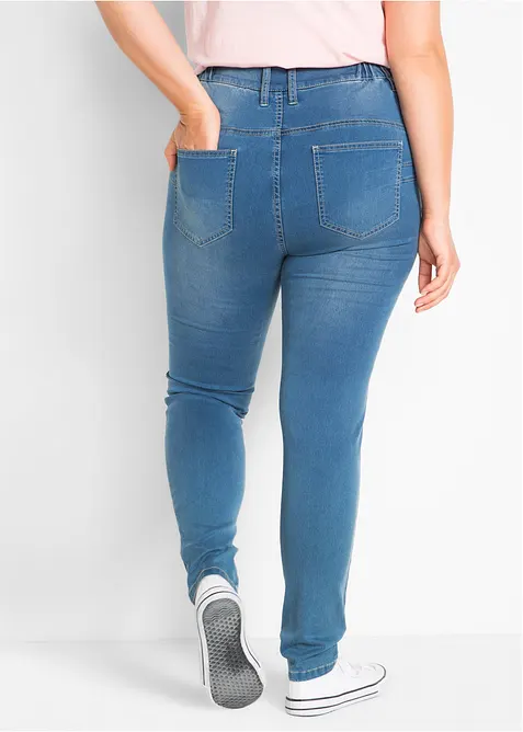 Highwaist-jeans i Slim Fit med Super Stretch, bonprix