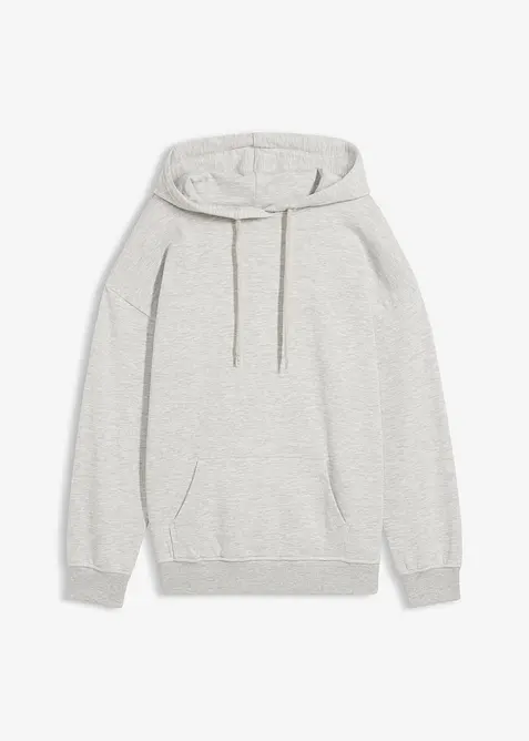 Sweatshirt i oversizemodell med huva, bonprix
