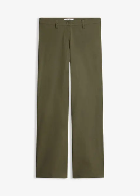 Stretchbyxa i bootcutmodell, bonprix