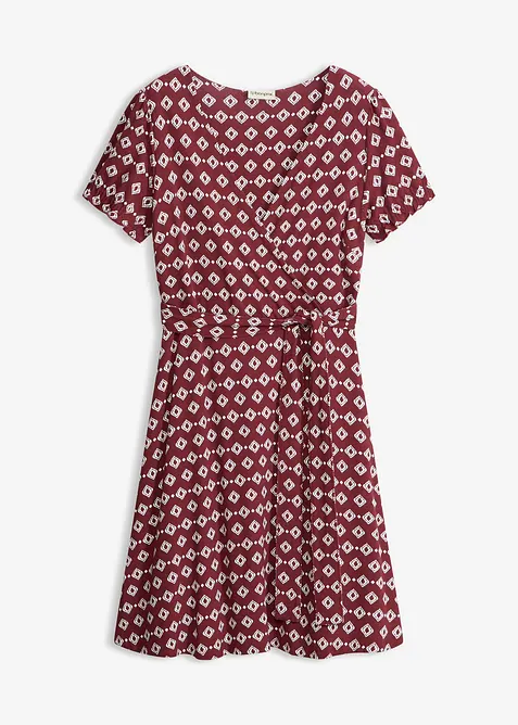 Jerseykl&auml;nning i viskosmix, bonprix