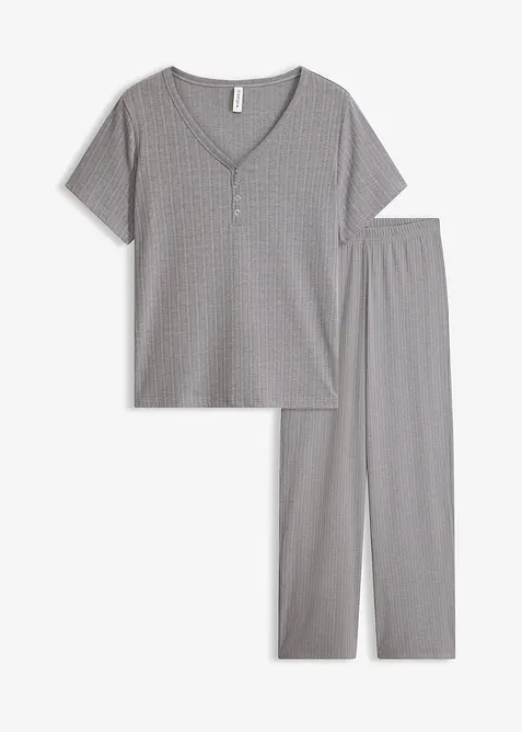 Myskl&auml;der av ribbad viskos, bonprix