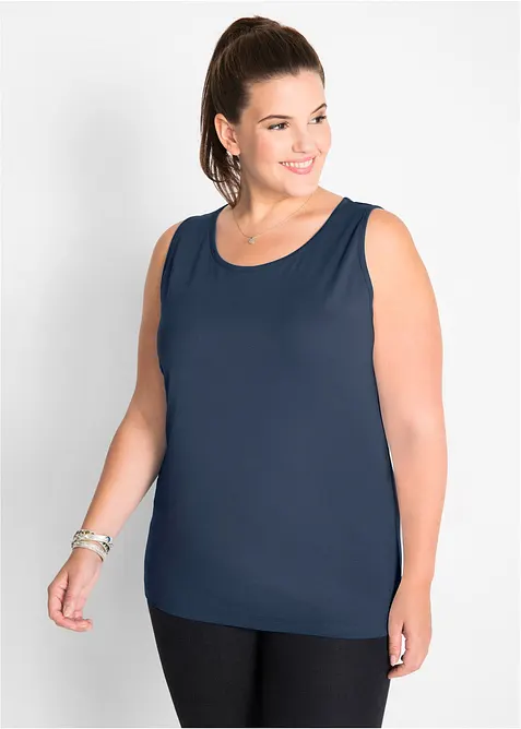 L&aring;ngt linne av bomull (5-pack), bonprix