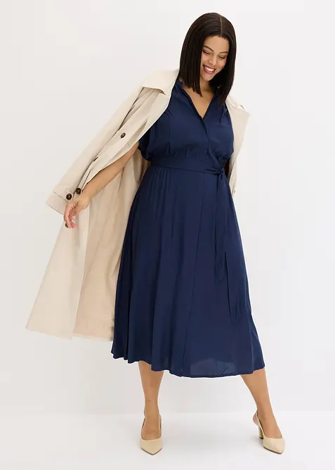 Skjortkl&auml;nning, bonprix