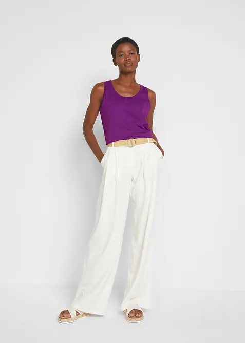 L&aring;ngt linne av bomull (5-pack), bonprix