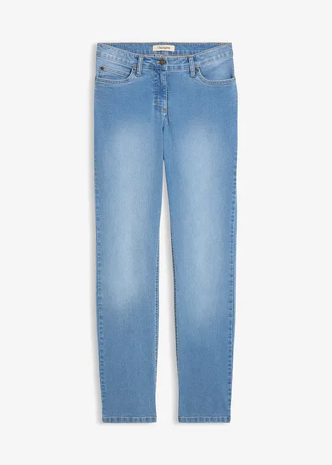 Straight Jeans Mid Waist, Stretch, bonprix
