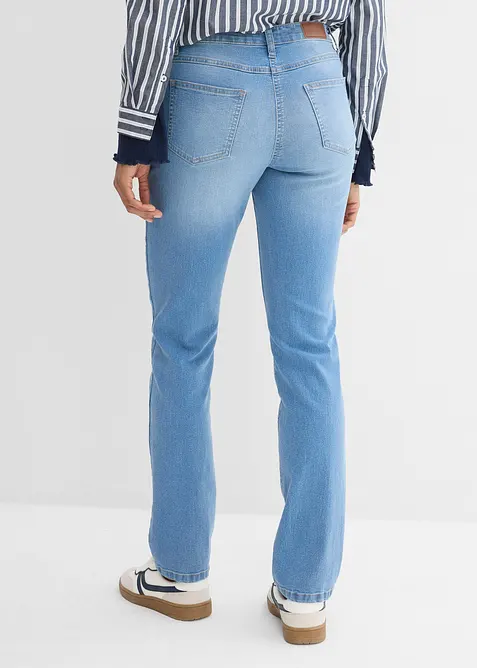 Straight Jeans Mid Waist, Stretch, bonprix