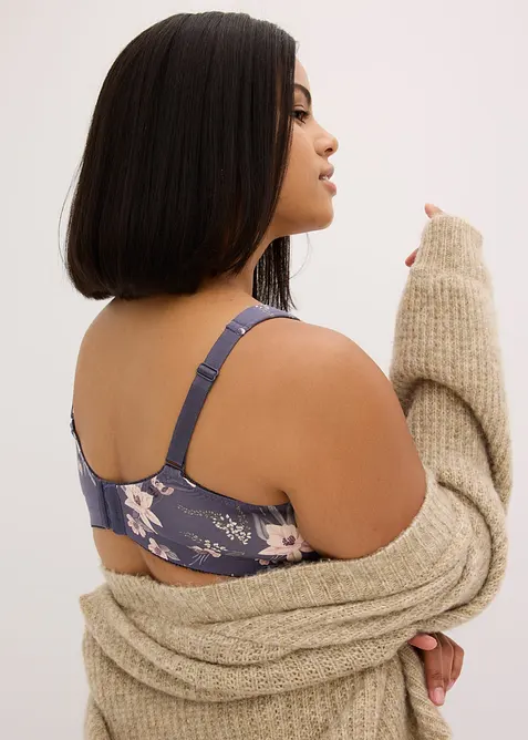 BH utan bygel, med ekologisk bomull (3-pack), bonprix