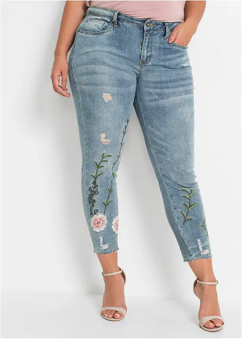 Skinny jeans Mid Waist, Stretch, bonprix