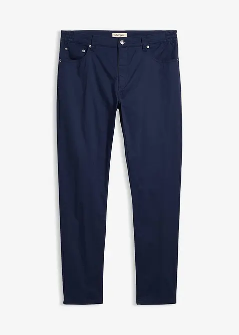 Stretchbyxa med bekv&auml;m midja, normal passform, avsmalnande ben, bonprix