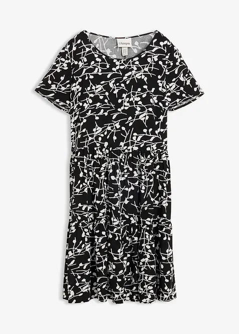 Minikl&auml;nning i f&ouml;ljsam viskos, bonprix