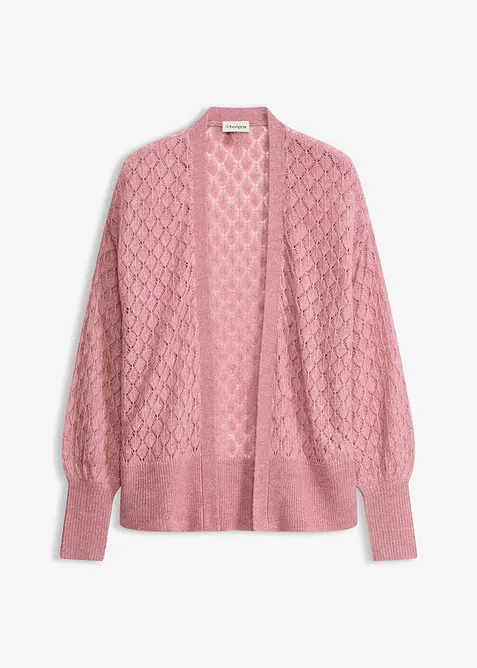 H&aring;lm&ouml;nstrad cardigan, bonprix