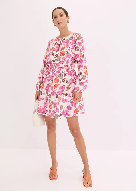 Minikl&auml;nning i muslin, bonprix