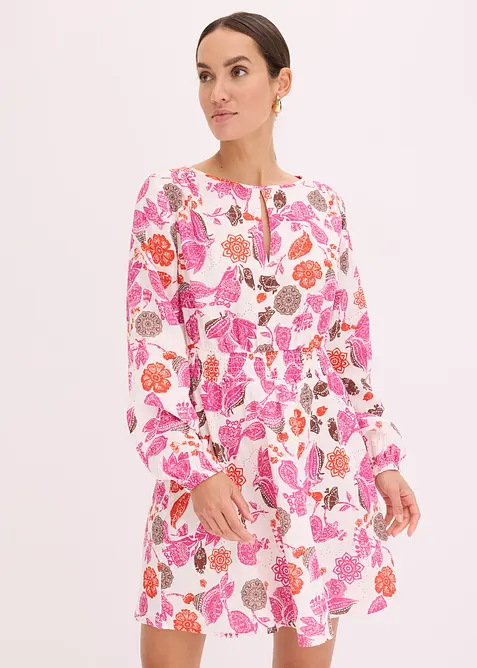 Minikl&auml;nning i muslin, bonprix