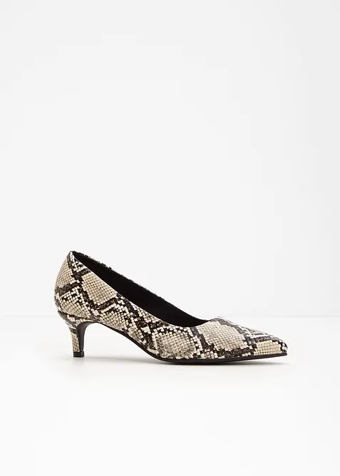 Pumps med leopardm&ouml;nster, bonprix