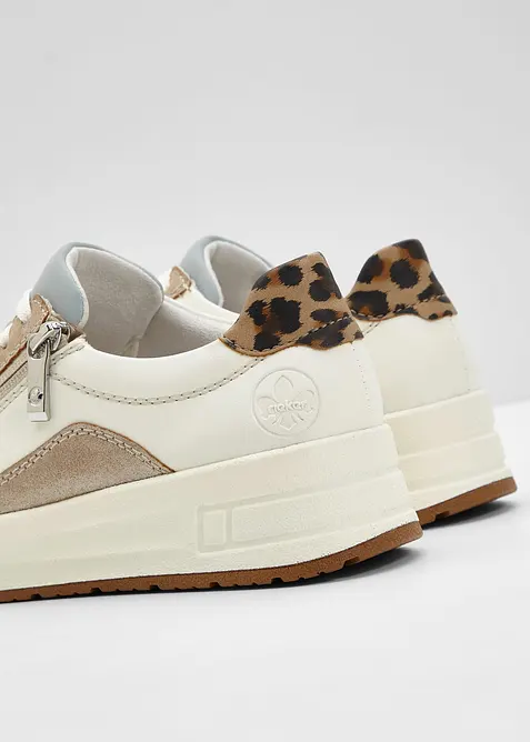 Sk&ouml;na plat&aring;sneakers fr&aring;n Rieker, med bekv&auml;m vidd, Rieker