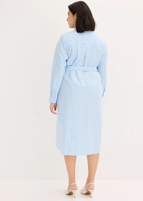 Skjortkl&auml;nning i bomull, bonprix