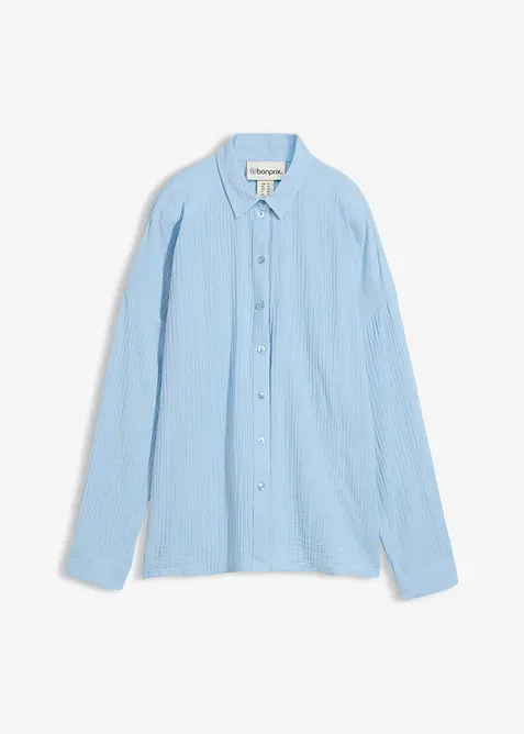 Skortblus av muslin, bonprix