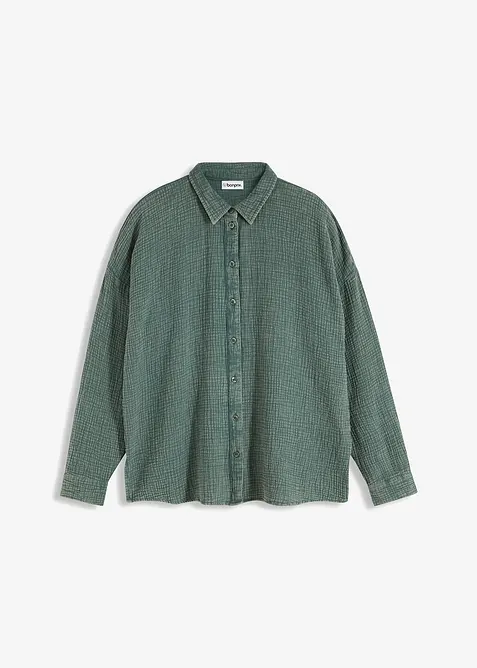 Skortblus av muslin, bonprix