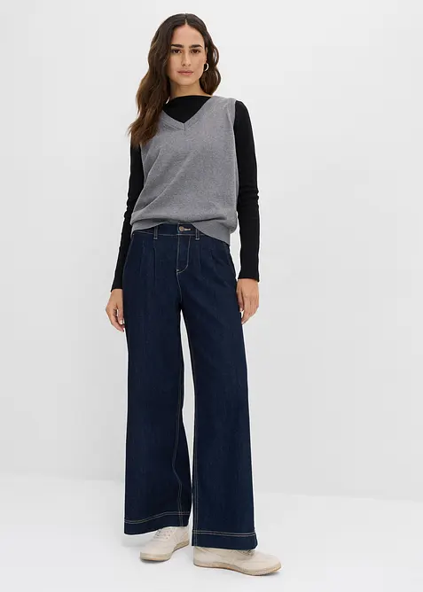 Slipover av ekologisk bomull, bonprix