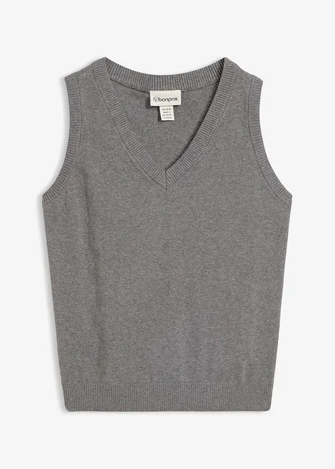 Slipover av ekologisk bomull, bonprix