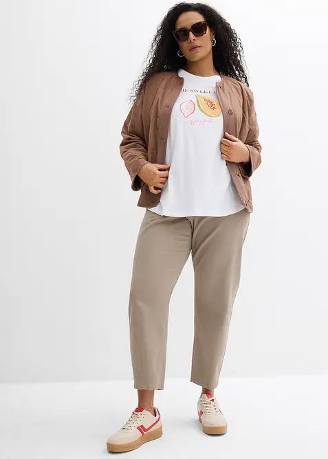 T-shirt i ekologisk bomull, bonprix