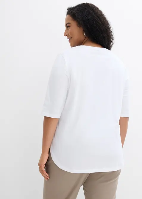 T-shirt i ekologisk bomull, bonprix