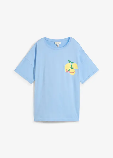 Oversizetopp av ekologisk bomull, bonprix