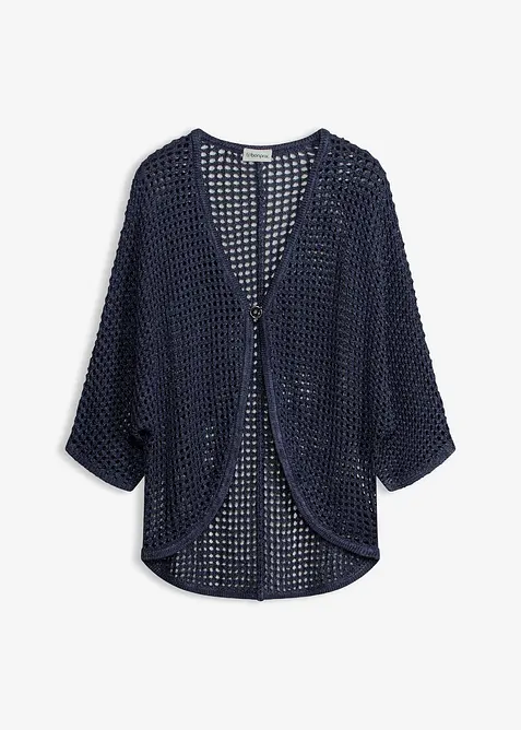 H&aring;lm&ouml;nstrad cardigan, bonprix