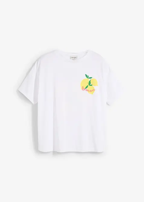 Oversizetopp av ekologisk bomull, bonprix