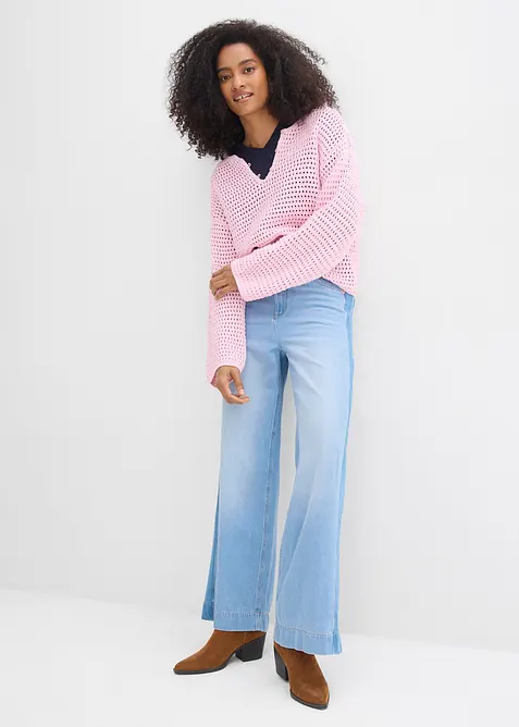 Wide Leg Jeans High Waist, bonprix