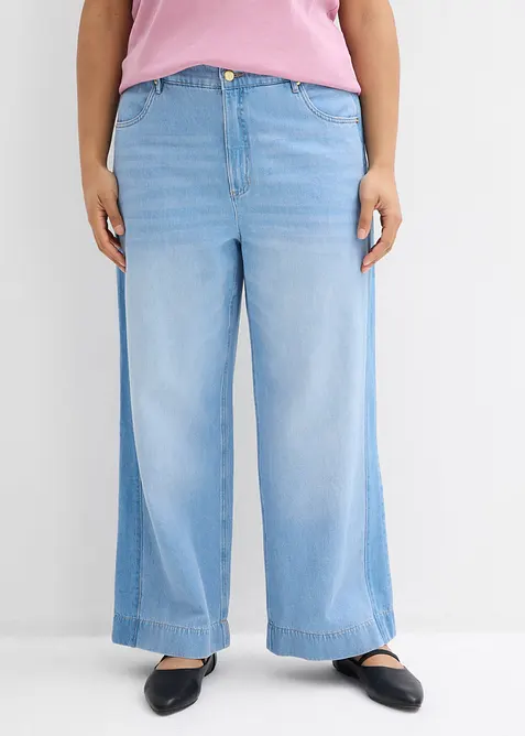Wide Leg Jeans High Waist, bonprix