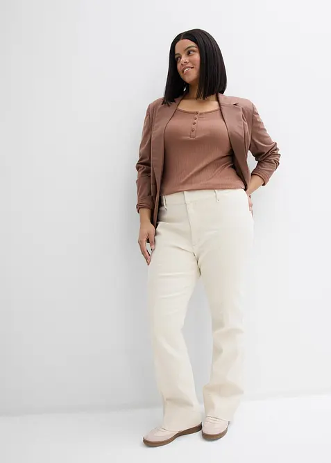 Bootcut-jeans med High Waist, bonprix