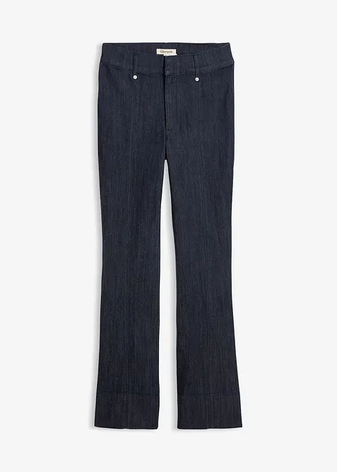 Bootcut-jeans med High Waist, bonprix