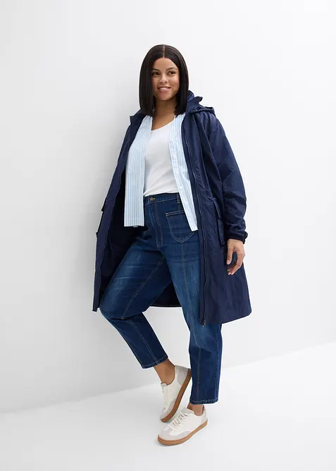 Mom Jeans High Waist, cropped, bonprix